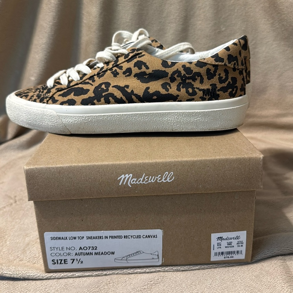 Madewell leopard sneakers